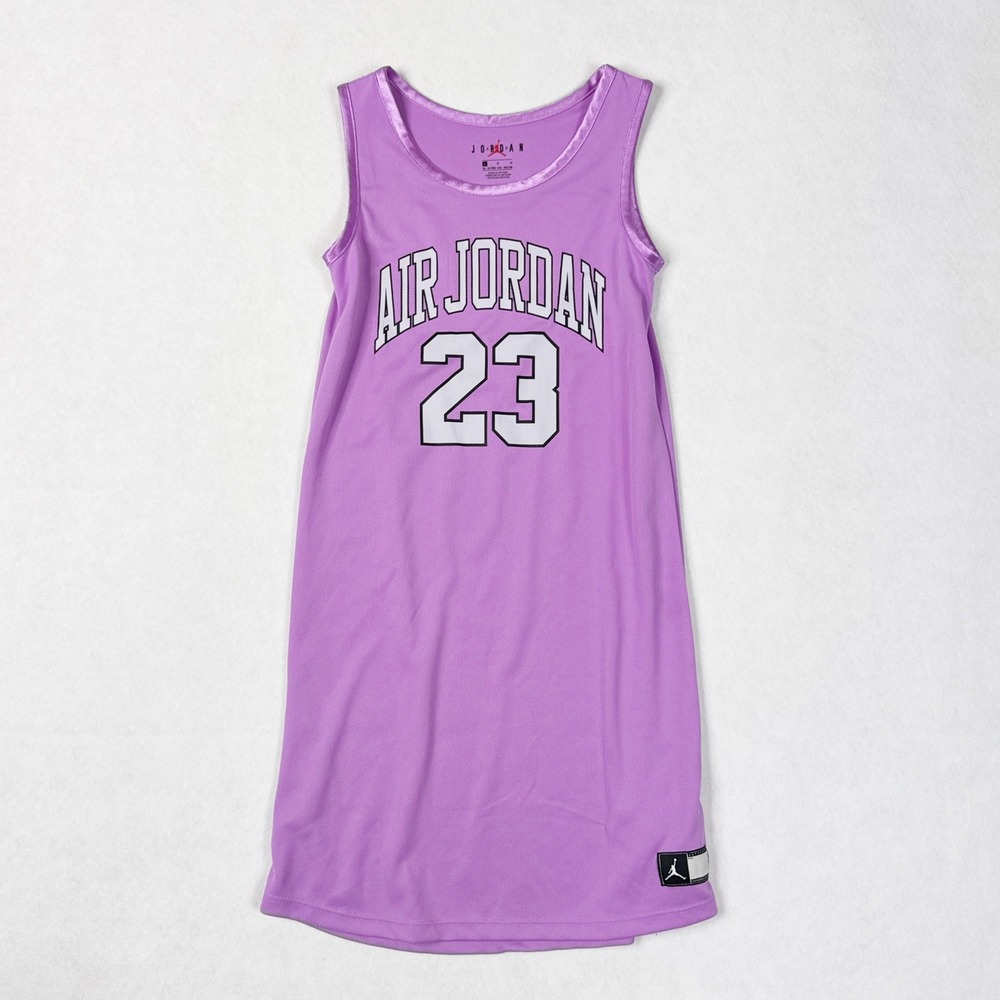 Jordan Air Jordan 23 Tank Dress Girls L Purple Sleeveless Athletic‎ Jersey Style